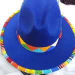 Maasai beaded tourist hat