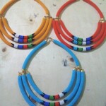 Maasai three half rounded necklaces