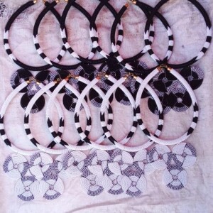 Zebra necklaces