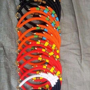 Maasai three half rounded necklaces