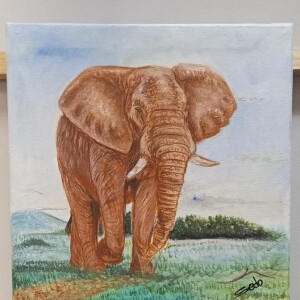 Elephant (Tembo) paintings